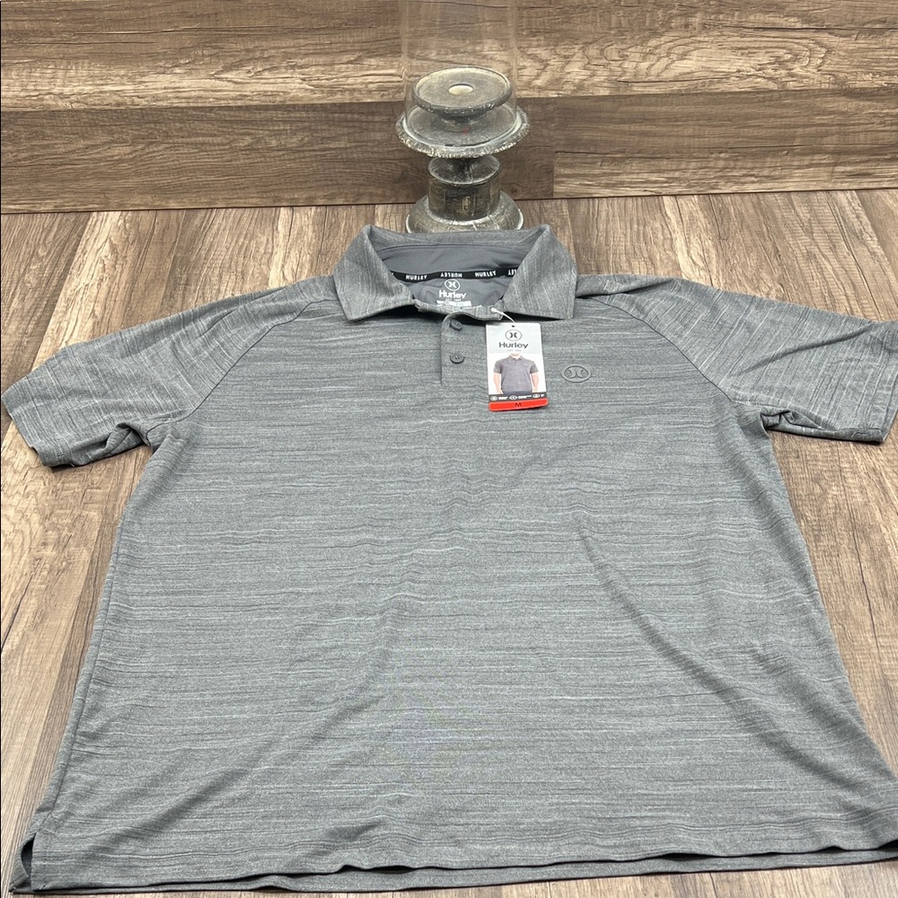 Hurley Men’s Charcoal Polo Shirt